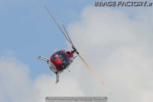 2009-06-26 Zeltweg Airpower 2458 Eurocopter BO-105 - Flying Bulls